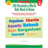 240 Vocabulary Words Kids Need to Know: Grade 4
