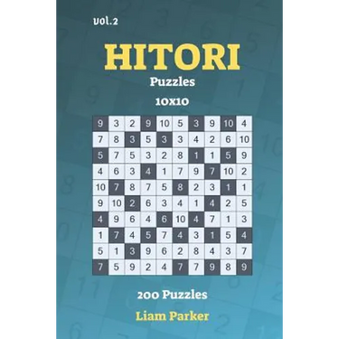Hitori Puzzles - 200 Puzzles 10x10 vol.2