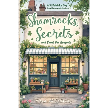 Shamrocks, Secrets, and Sweet Pea Bouquets: A St Patrick's Day Cozy Mystery with Recipes