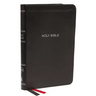NKJV, Thinline Bible, Compact, Imitation Leather, Black, Red Letter Edition