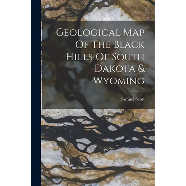 Geological Map Of The Black Hills Of South Dakota & Wyoming