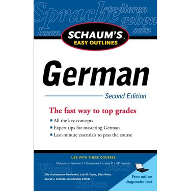 Schaum's Easy Outline of German, Second Edition