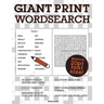 Giant Print Wordsearch