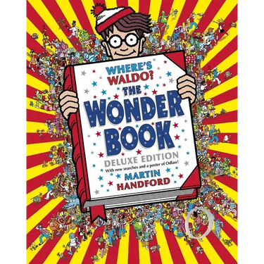 Where's Waldo? the Wonder Book: Deluxe Edition with New Searches and Collectible Poster (a Hidden Object Activity Book with Search & Find Puzzles and