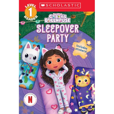 Gabby's Dollhouse: Sleepover Party (Scholastic Reader, Level 1)