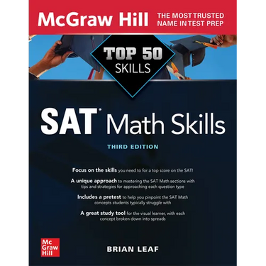Top 50 SAT Math Skills, Third Edition