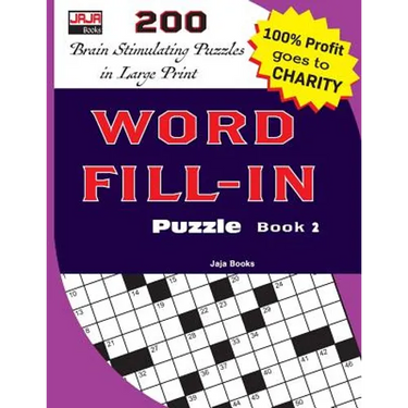 WORD FILL-IN Puzzle Book 2