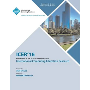 ICER 16 2016 International Computing Education Research Conference