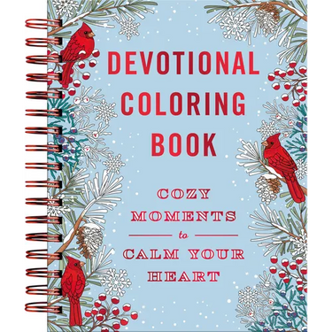 Cozy Moments to Calm Your Heart: Devotional Coloring Book