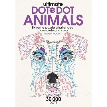 Ultimate Dot-To-Dot Animals: Extreme Puzzle Challenges to Complete and Color