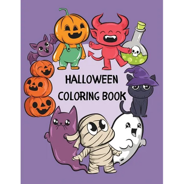 Halloween Coloring Book for Kids