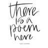there is a poem here
