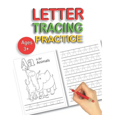 Letter Tracing: Awesome Alphabet Handwriting Practice workbook with Sight words for Pre K, Kindergarten and Kids Ages 3-5 a letter tra