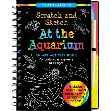 Scratch & Sketch at the Aquarium