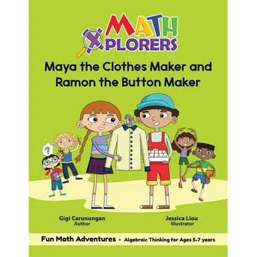 Maya the Clothes Maker and Ramon the Button Maker