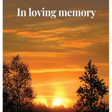 Memorial Guest Book (Hardback cover): Memory book, comments book, condolence book for funeral, remembrance, celebration of life, in loving memory fune