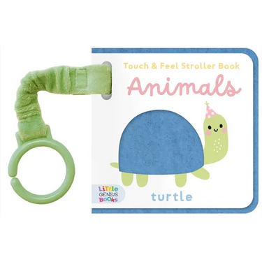 Touch & Feel Stroller Book - Animals
