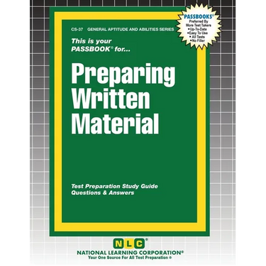 Preparing Written Material