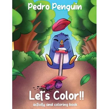 Pedro Penguin: Let's Color!