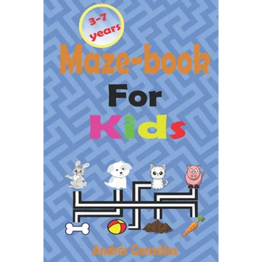Maze-book for Kids - 3-7 Years