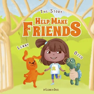 The Story Help Make Friends: A Fun Children's Book About Friendship, Kindness, Social Skills (Pictures, Emotions & Feelings Book, Kindergarten Book