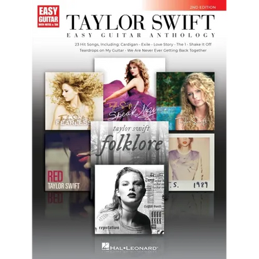 Taylor Swift - Easy Guitar Anthology 2nd Edition (Easy Guitar with Notes & Tab) Guitar Song Books
