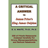 A Critical Answer to James Price's King James Onlyism