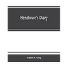 Henslowe's diary