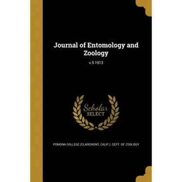 Journal of Entomology and Zoology; v.5 1913