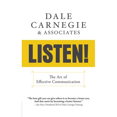 Listen!: The Art of Effective Communication: The Art of Effective Communication