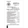 Geochemistry & Mineralogy of Rare Earth Elements