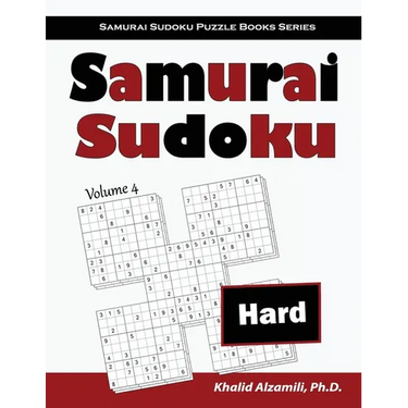 Samurai Sudoku: 500 Hard Sudoku Puzzles Overlapping into 100 Samurai Style