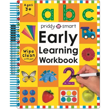 Early Learning Workbook (Wipe Clean Activity Book): With Practical Exercises and Activities to Do Again and Again!