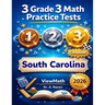 3 South Carolina SC READY Grade 3 Math Practice Tests: Full-Length Test Prep with Detailed Answer Explanations