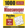 Tons of Minesweeper for Adults & Seniors: 1000 Easy to Hard Puzzles (9x9)