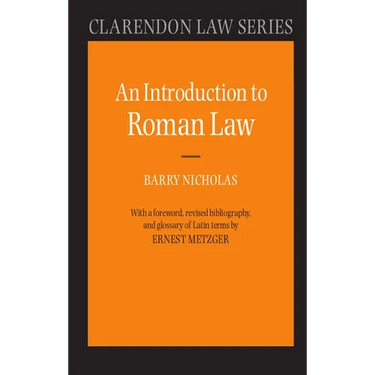 An Introduction to Roman Law