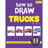 How to Draw Trucks for Kids - Volume 1