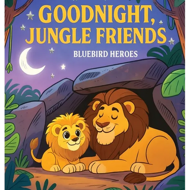 Goodnight, Jungle Friends: Bedtime Story for Toddlers and Preschoolers Ages 3-5 About Sleep and Jungle Animals