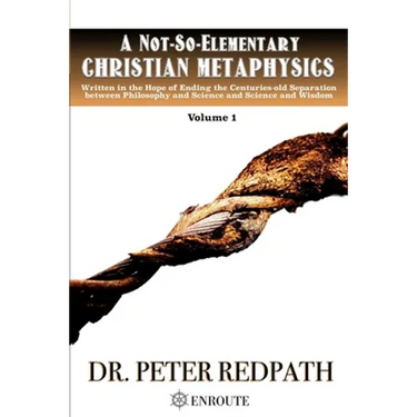 A Not-So-Elementary Christian Metaphysics, Volume 1: Written in the Hope of Ending the Centuries-old Separation between Philosophy and Science and Sci