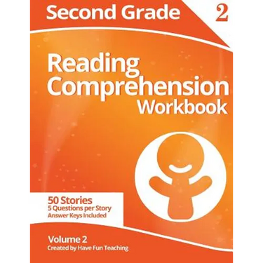 Second Grade Reading Comprehension Workbook: Volume 2