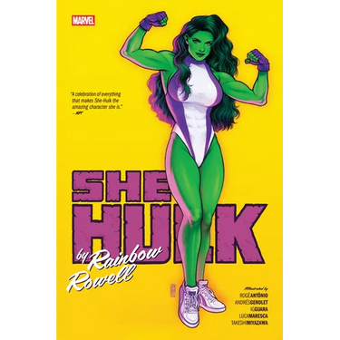 She-Hulk by Rainbow Rowell Omnibus Jen Bartel Cover