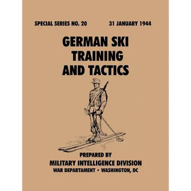 German Ski Training and Tactics (Special Series, no.20)