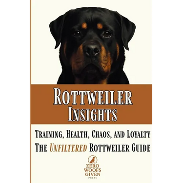 Rottweiler Insights: Training, Health, Chaos, and Loyalty...The Unfiltered Rottweiler Guide