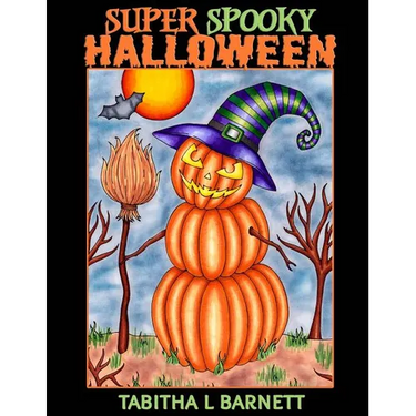 Super Spooky Halloween: Adult Halloween Coloring Book