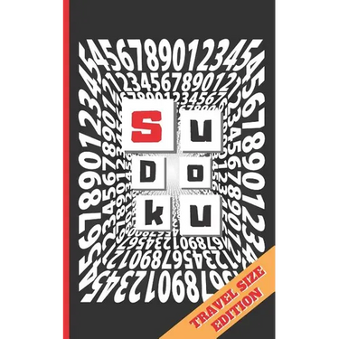 Sudoku: TRAVEL POCKET SIZE EDITION. ANSWER KEYS INCLUDED. Three Difficulty Levels: Easy, Medium and Hard. TONS OF FUN. EASY-TO