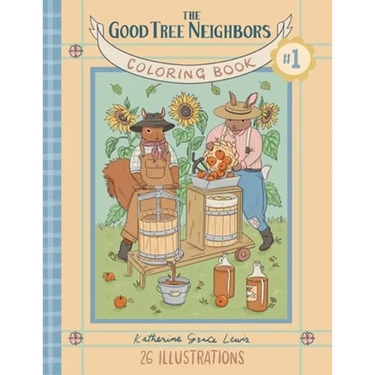 The Good Tree Neighbors Coloring Book