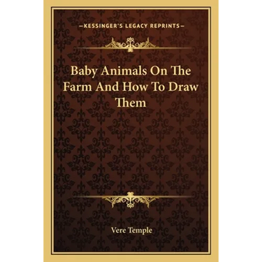 Baby Animals On The Farm And How To Draw Them