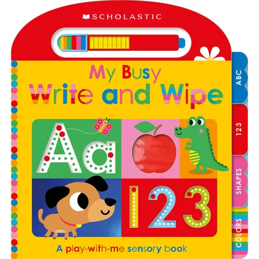 My Busy Write-And-Wipe: Scholastic Early Learners