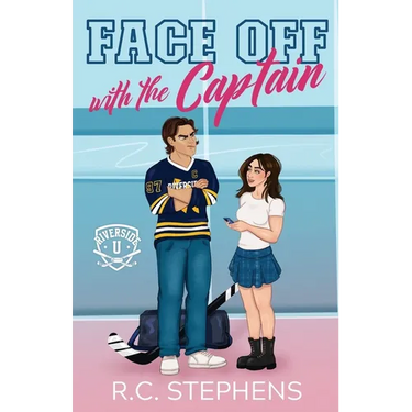 Face Off with the Captain: An enemies to lovers forbidden college hockey romance