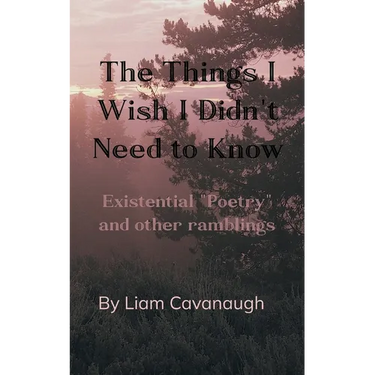The Things I Wish I Didn't Need to Know Existential "Poetry" and Other Ramblings